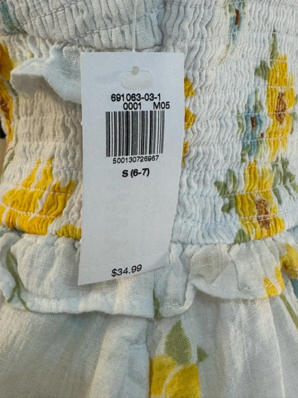 ๐ NWT Girls size 7/8 OLD NAVY SUNDRESS! - Picture 2 of 9